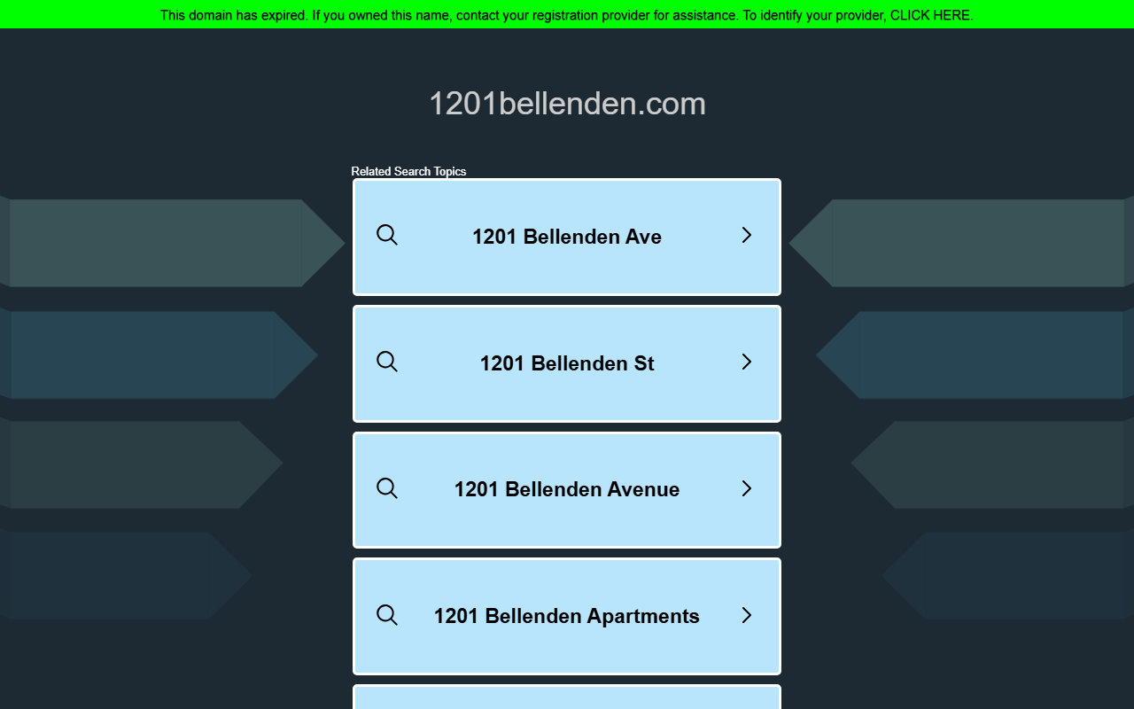 1201bellenden.com screenshot