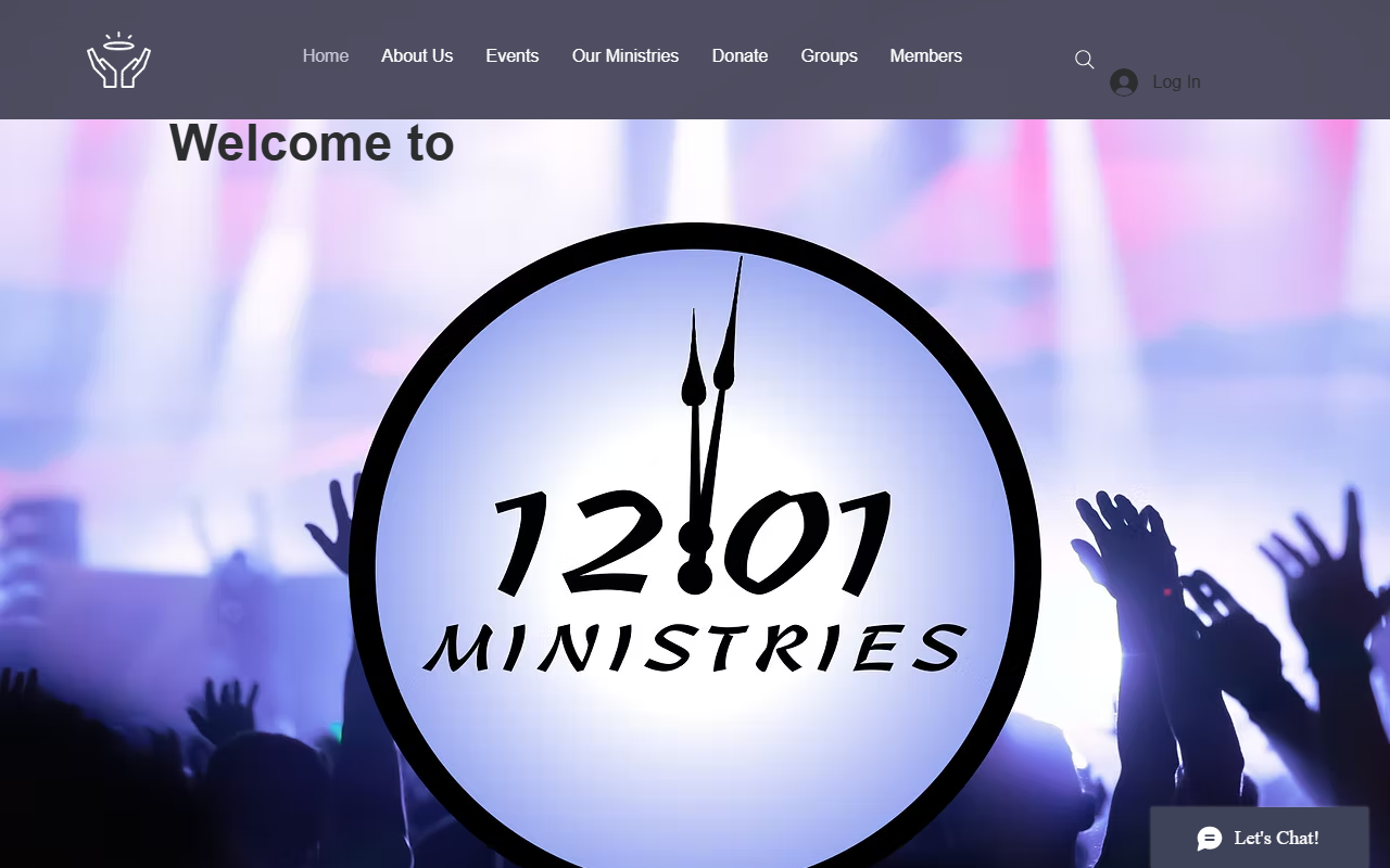 1201ministries.com screenshot