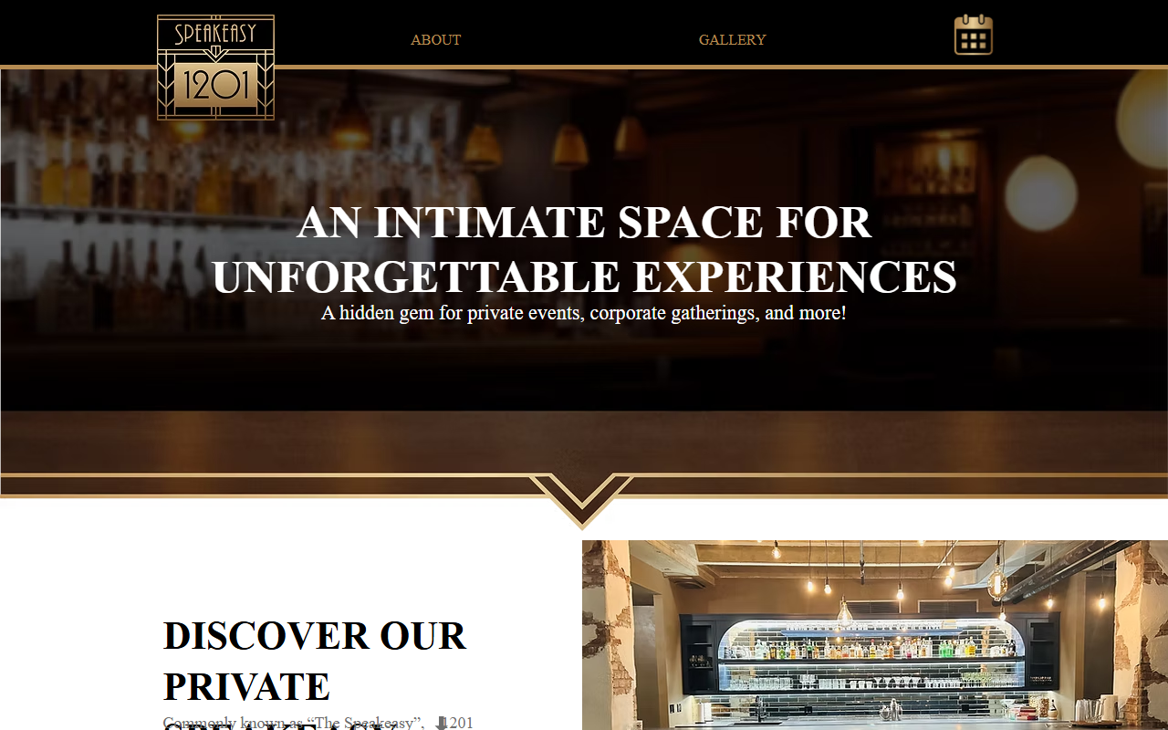 1201speakeasy.com screenshot