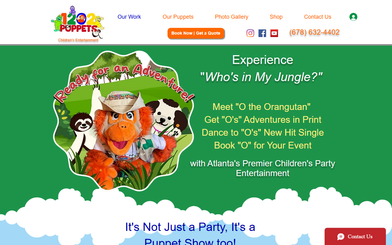 1202puppets.com screenshot
