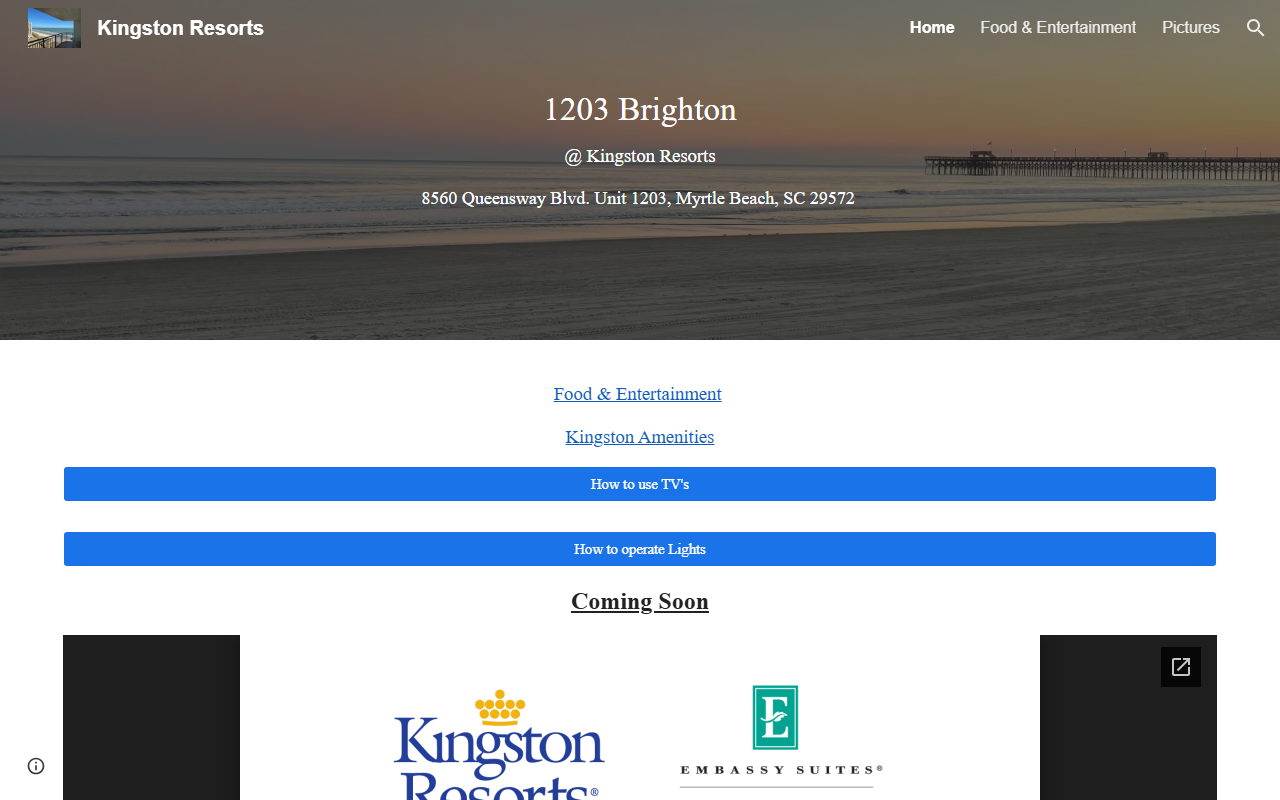 1203brighton.com screenshot