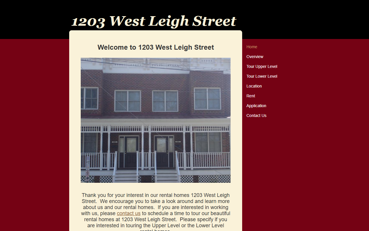 1203westleigh.com screenshot