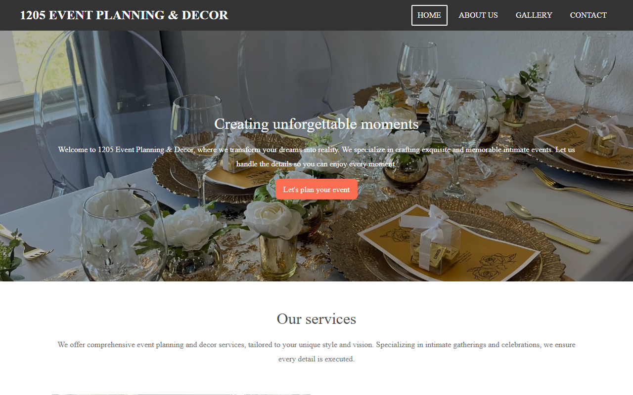 1205eventpd.com screenshot