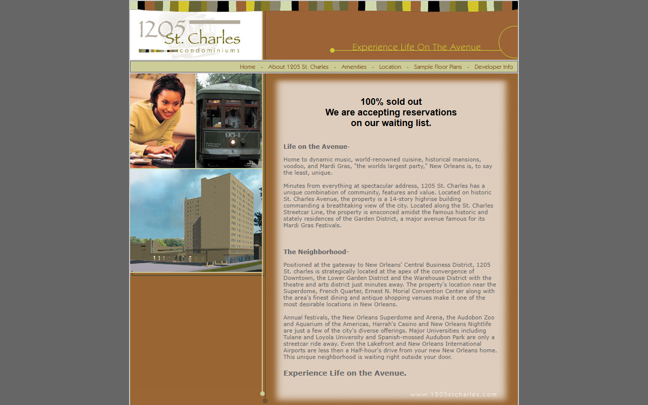 1205stcharles.com screenshot