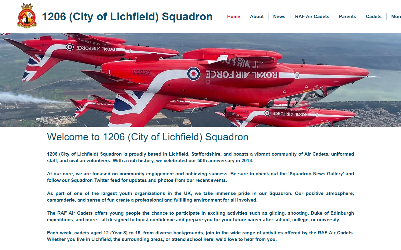 1206lichfield.com screenshot