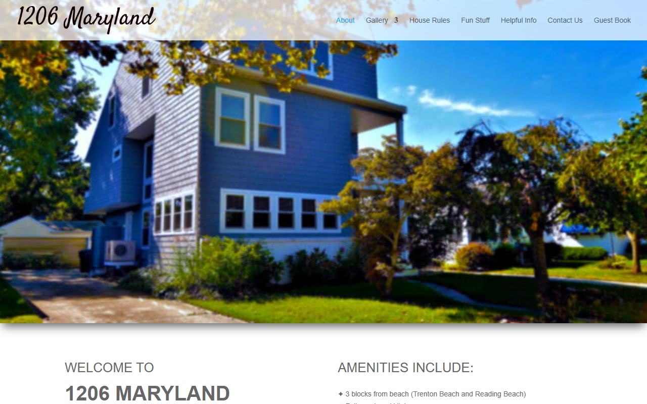 1206maryland.com screenshot