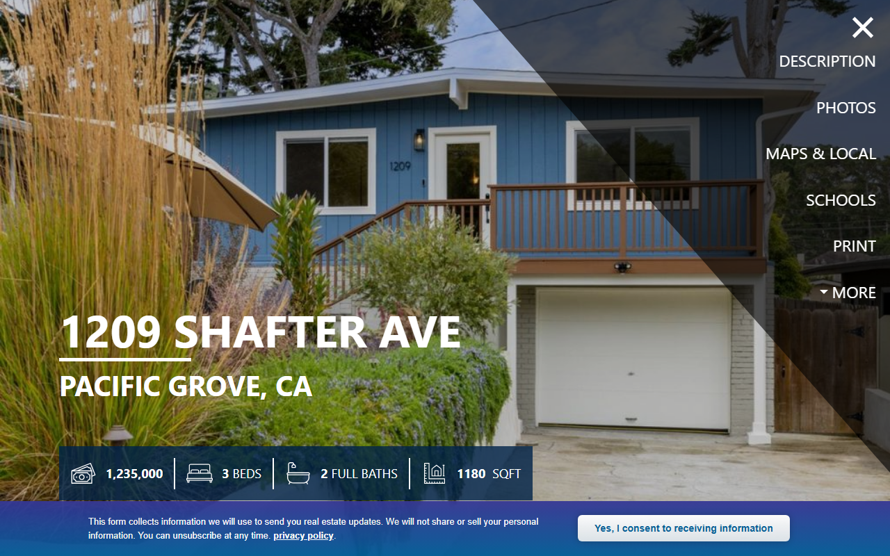 1209shafterave.com screenshot