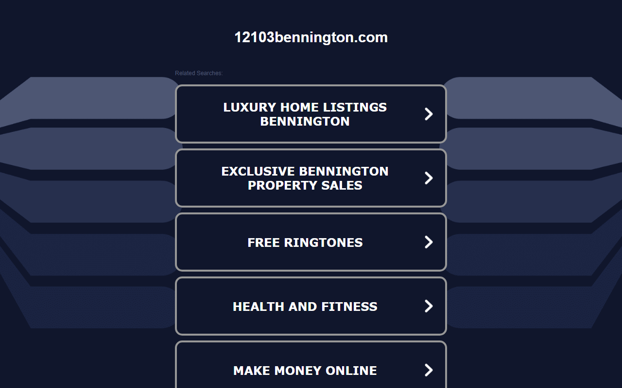 12103bennington.com screenshot