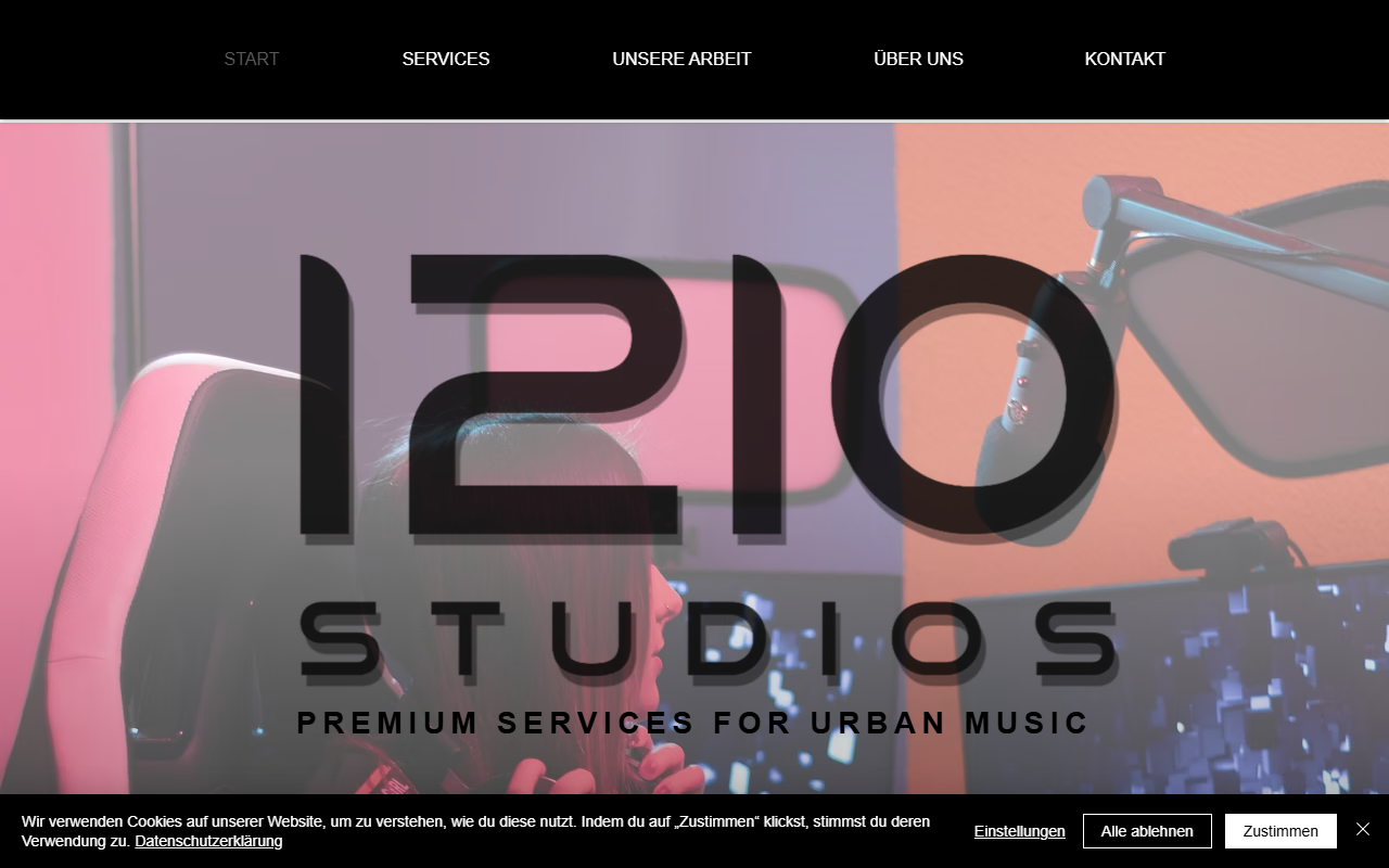 1210studios.com screenshot