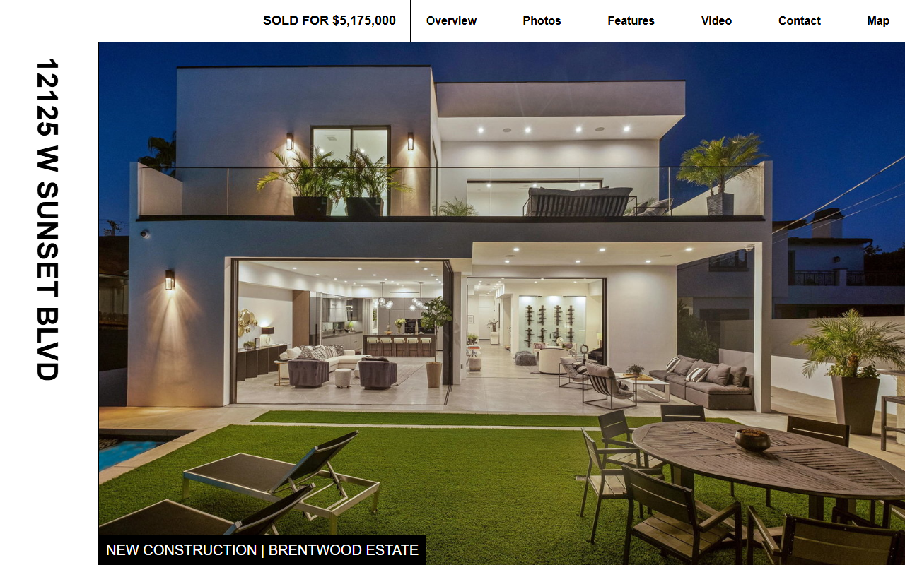 12125sunset.com screenshot