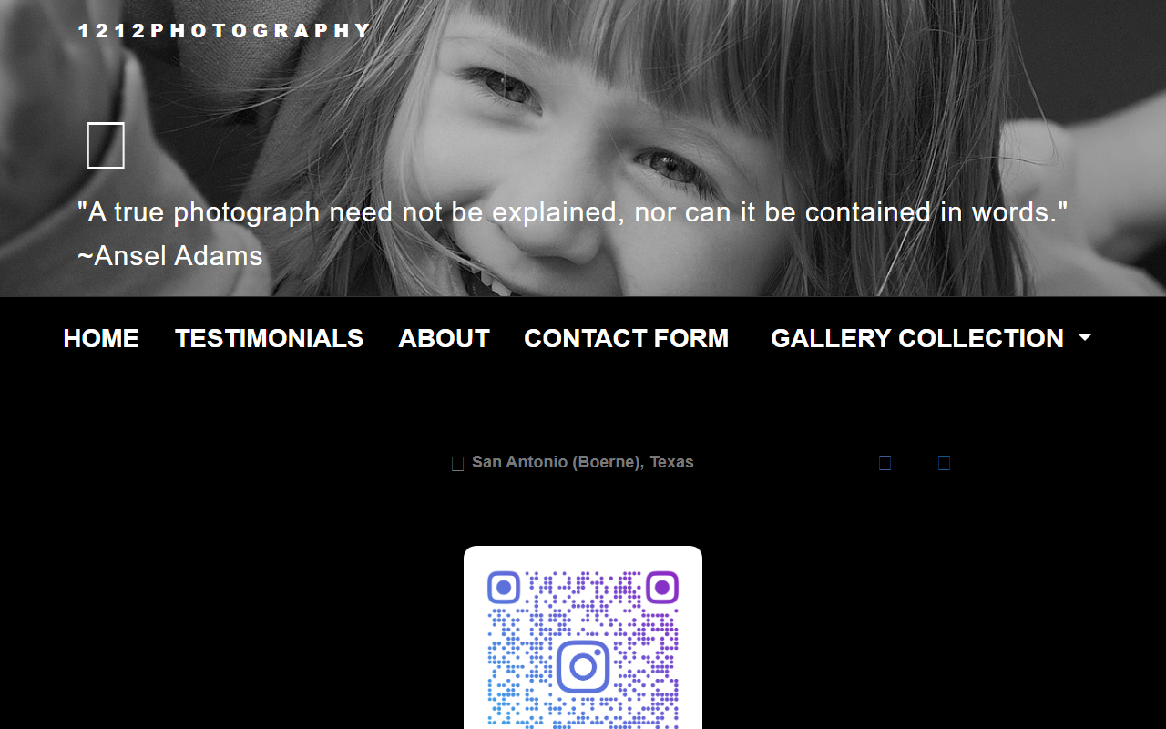 1212photography.com screenshot
