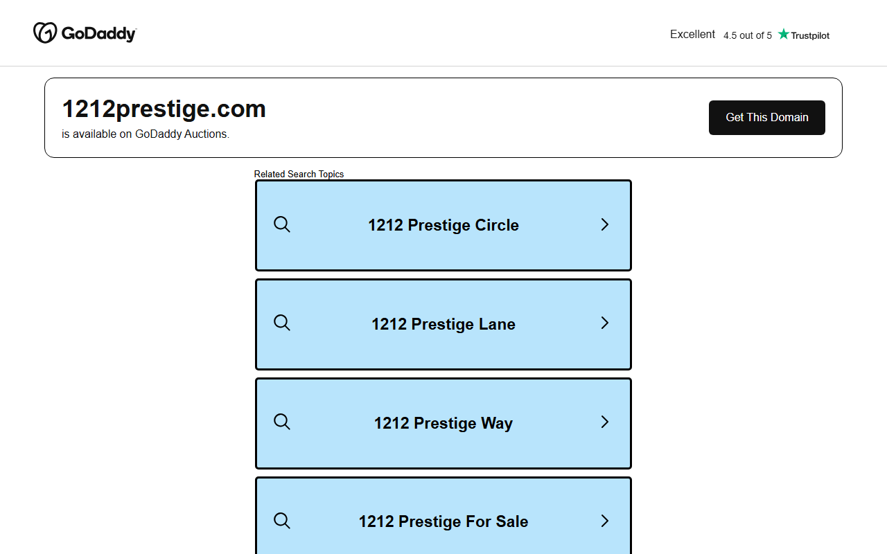 1212prestige.com screenshot