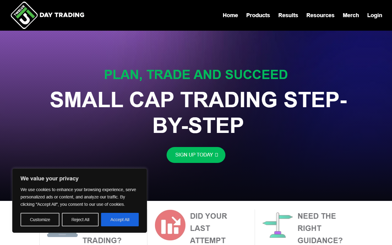 1215daytrading.com screenshot
