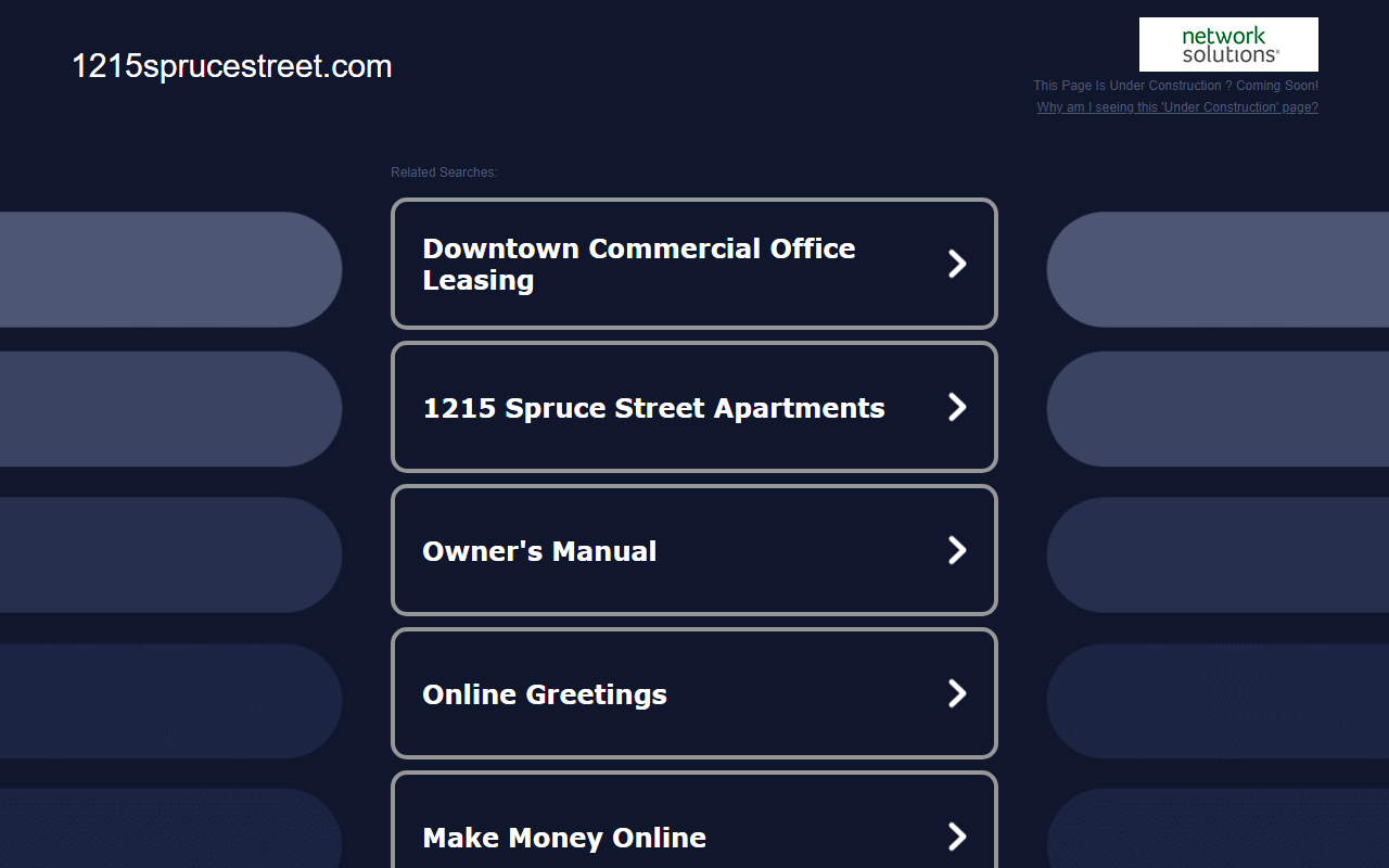 1215sprucestreet.com screenshot