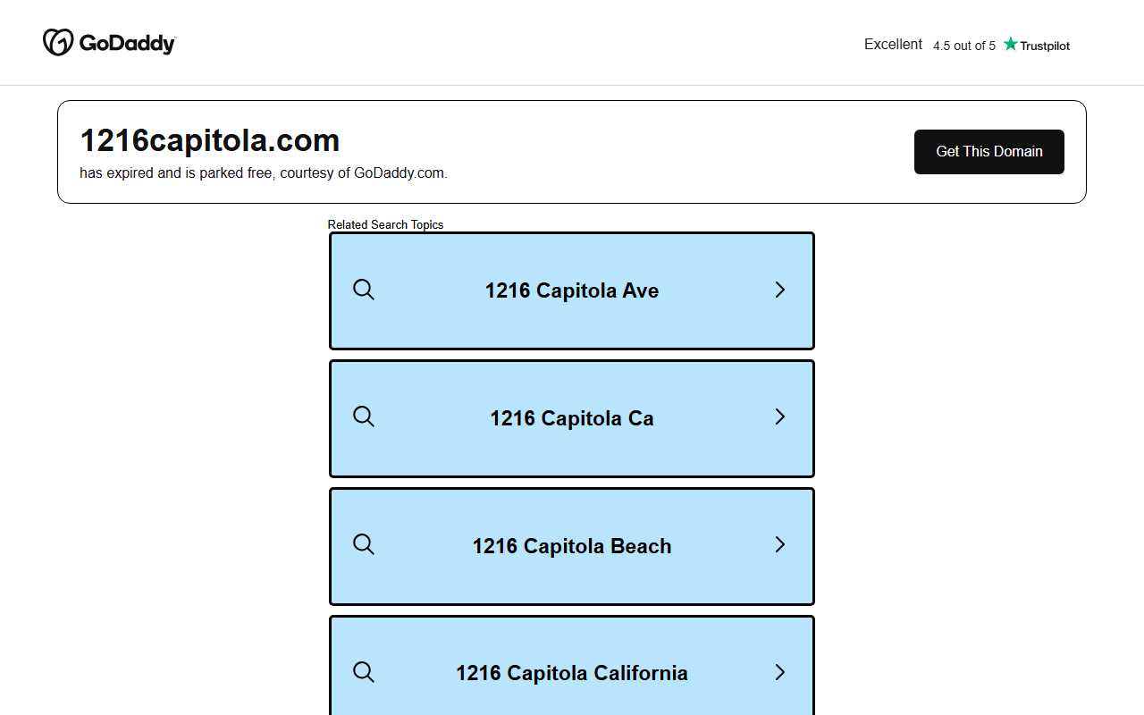 1216capitola.com screenshot