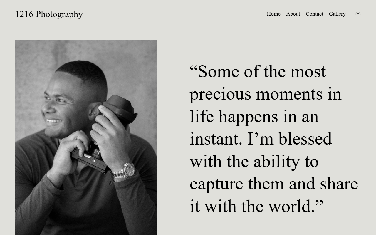 1216photography.com screenshot