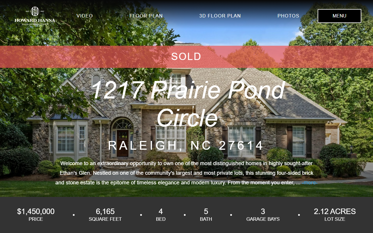 1217prairiepond.com screenshot