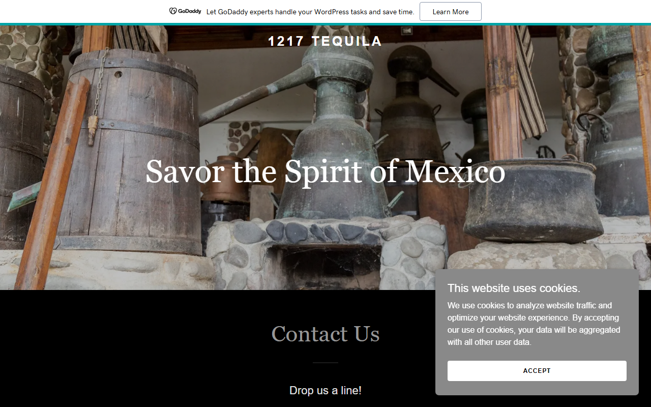 1217tequila.com screenshot