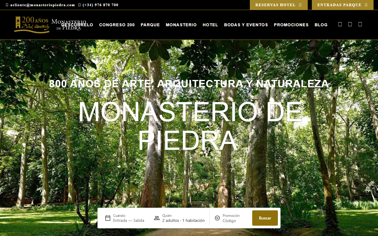 1218monasterio.com screenshot