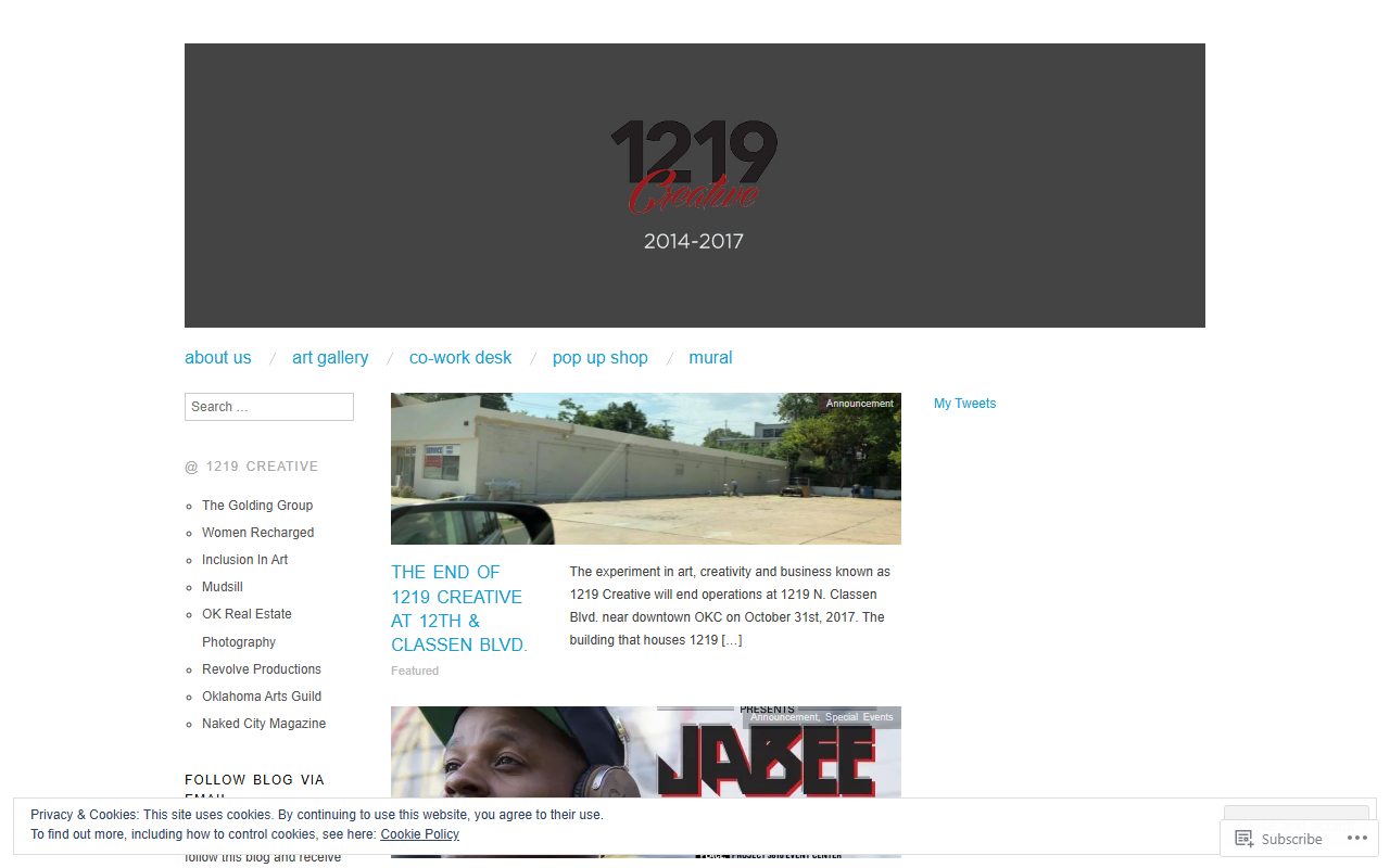1219creative.com screenshot