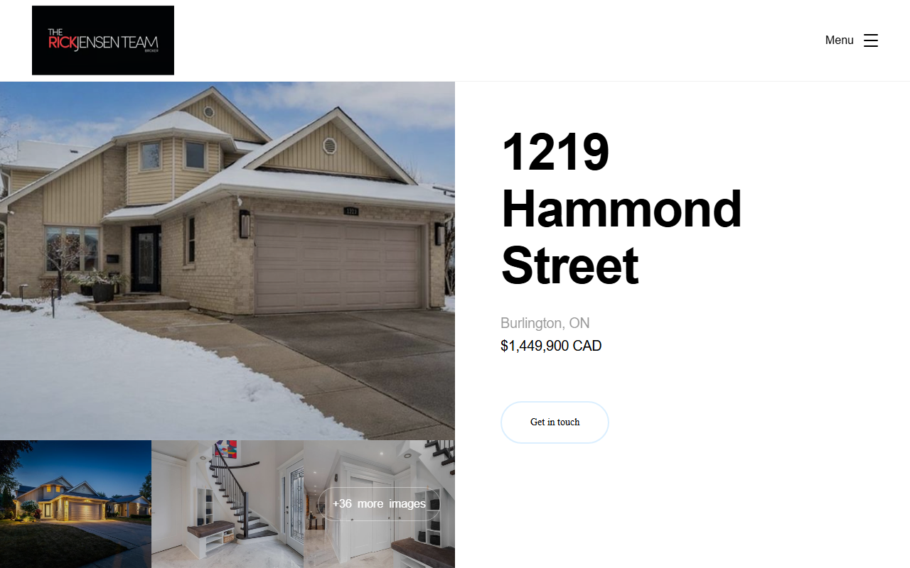 1219hammond.com screenshot