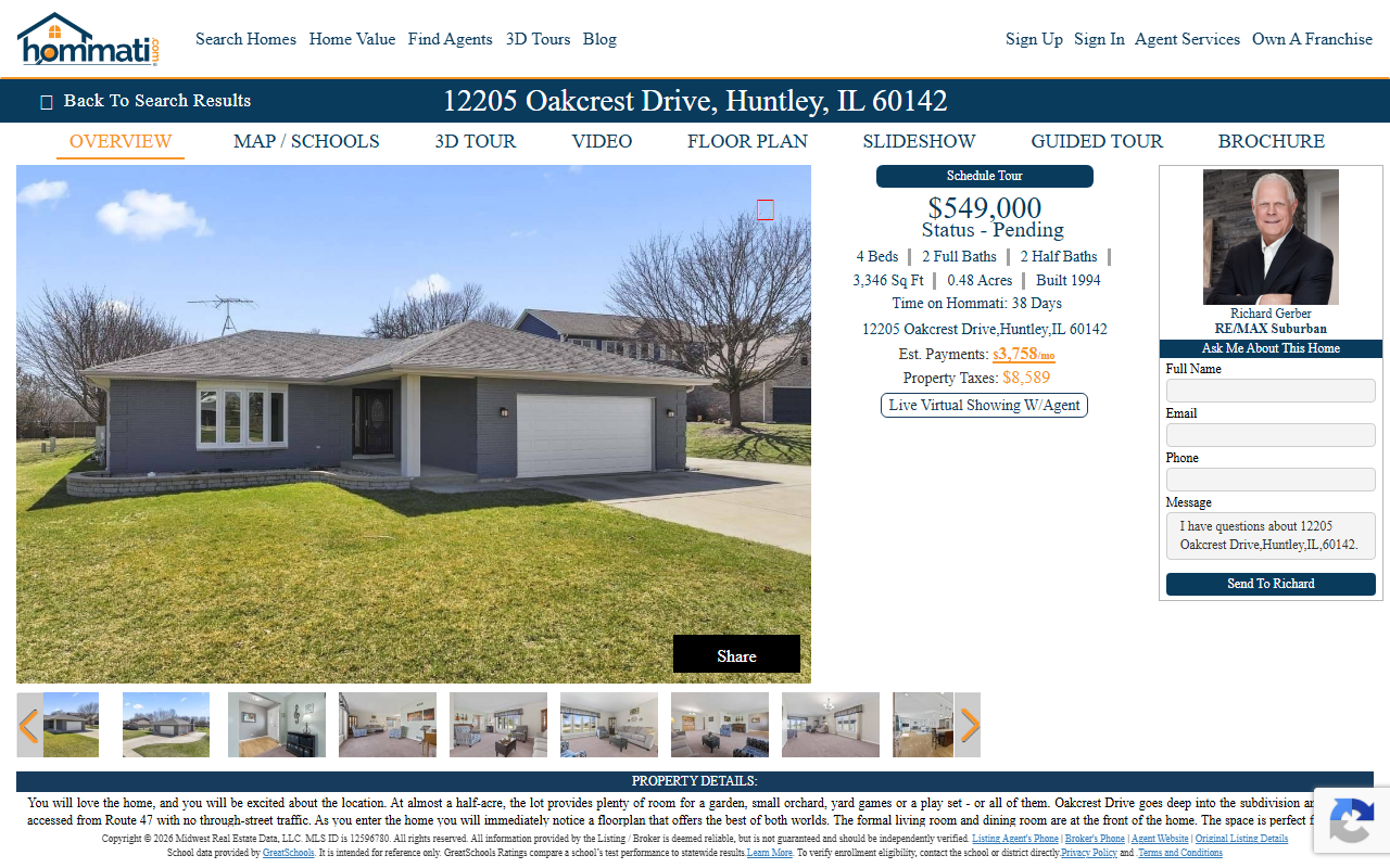 12205oakcrest.com screenshot