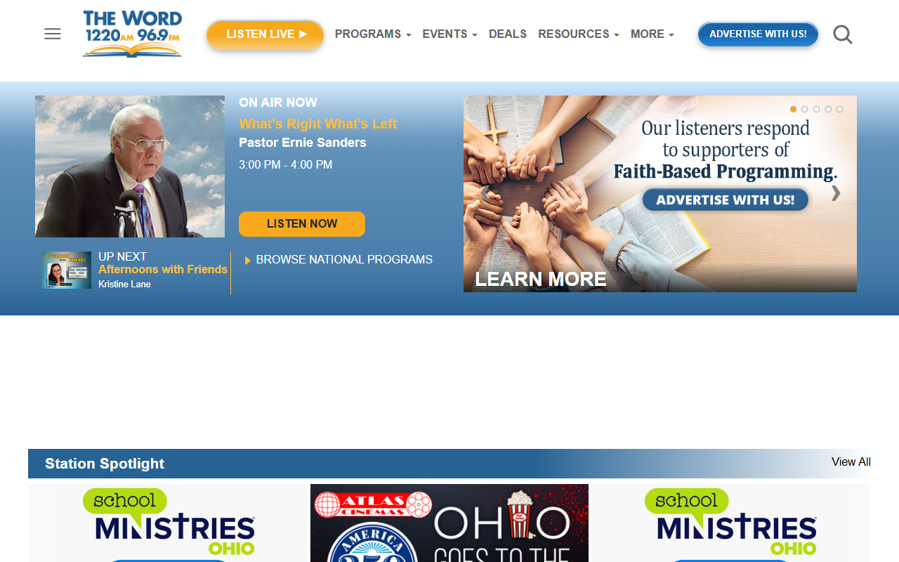 1220theword.com screenshot