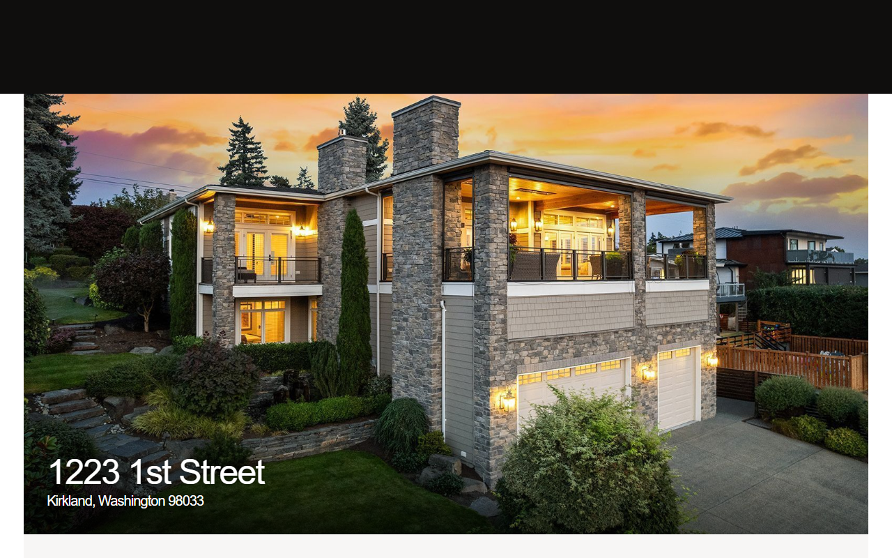 1223kirkland.com screenshot