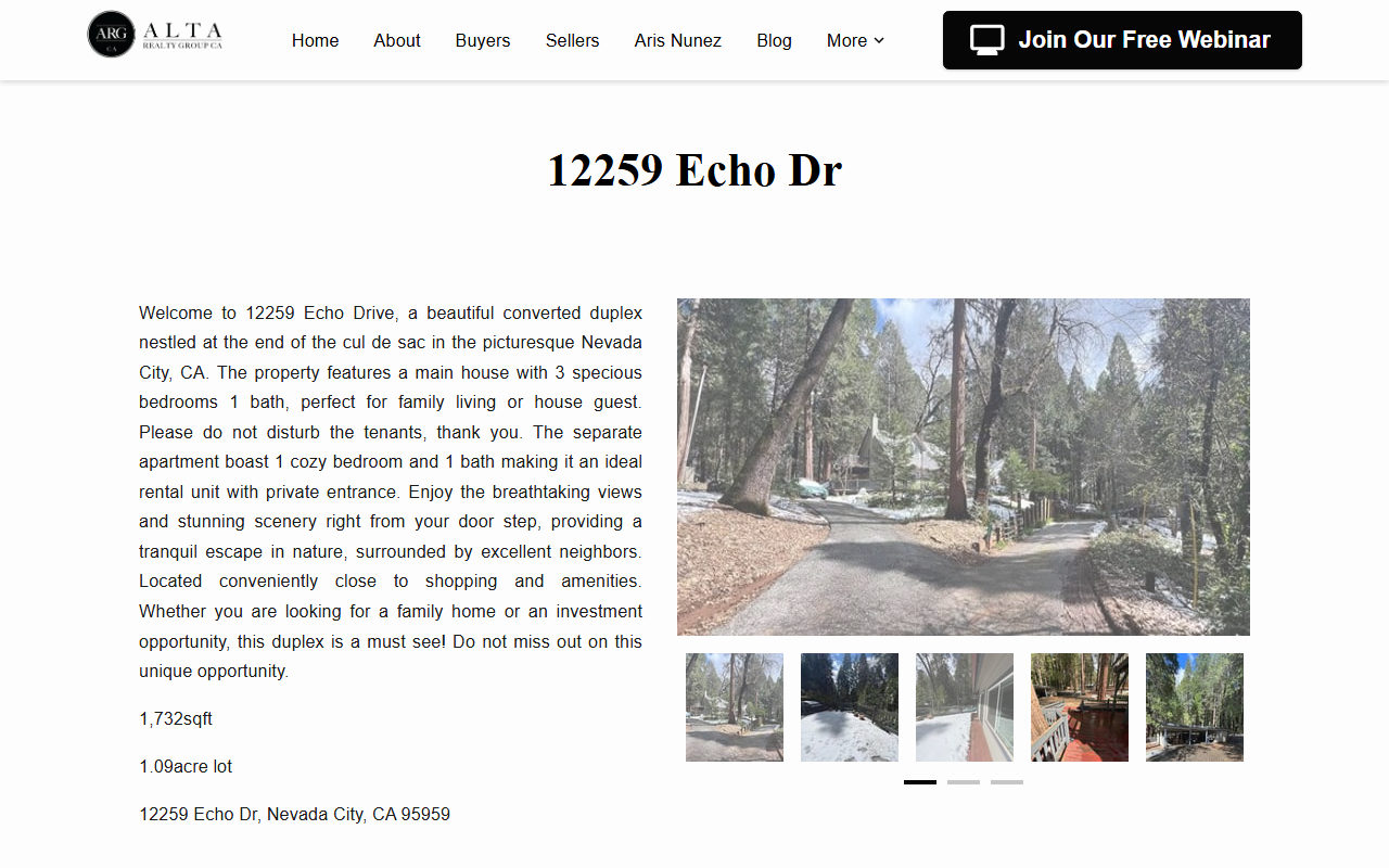 12259echodrive.com screenshot