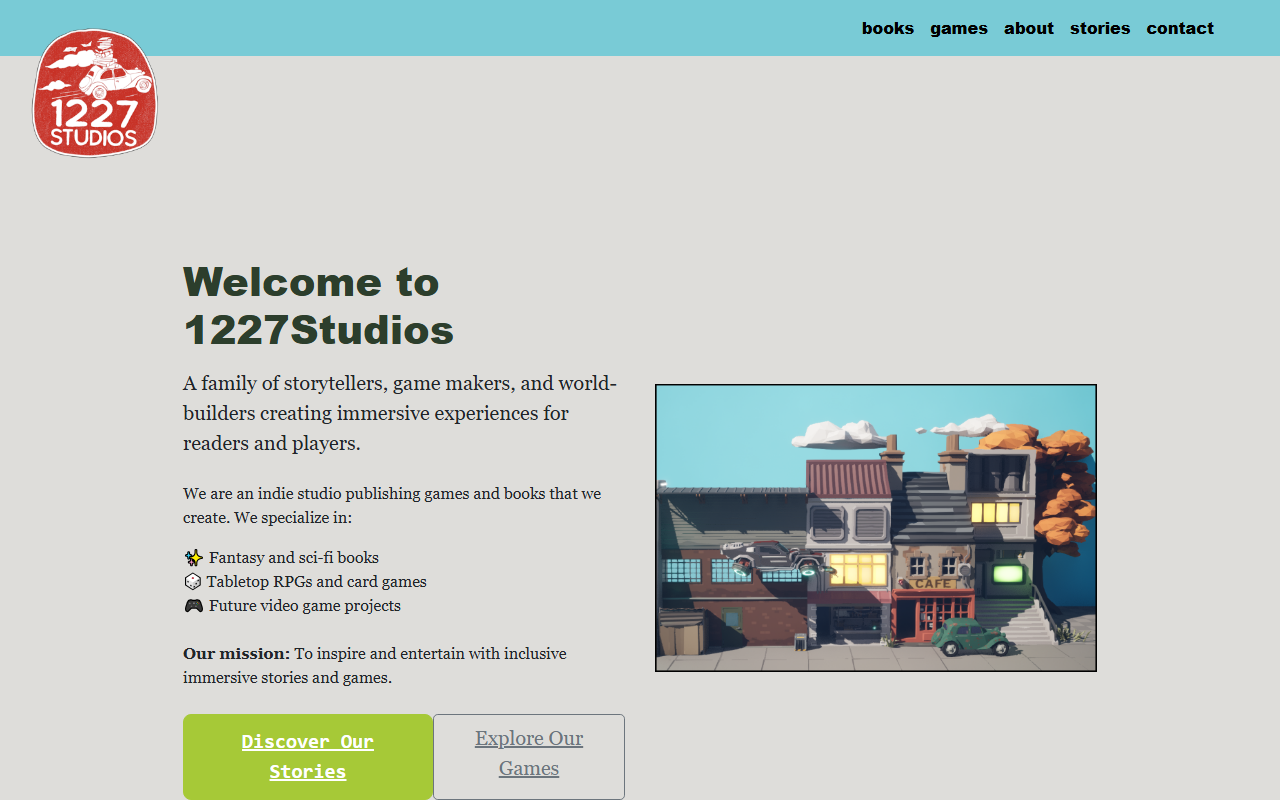 1227studios.com screenshot