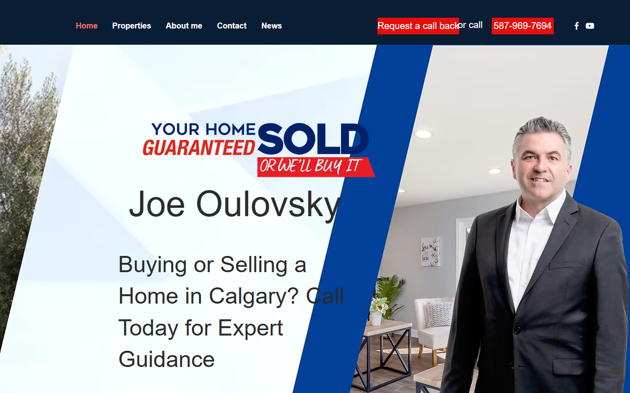 1234calgaryhomes.com screenshot