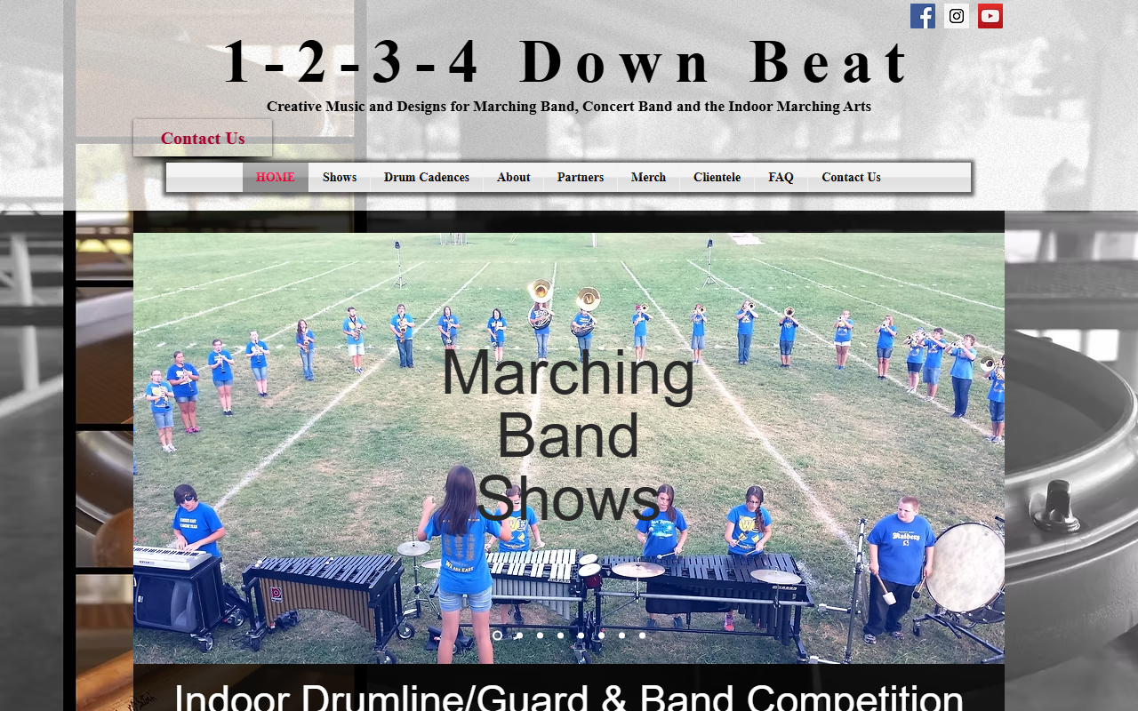 1234downbeat.com screenshot