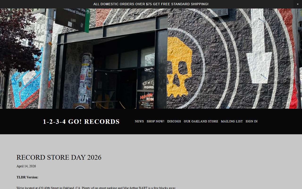 1234gorecord.com screenshot