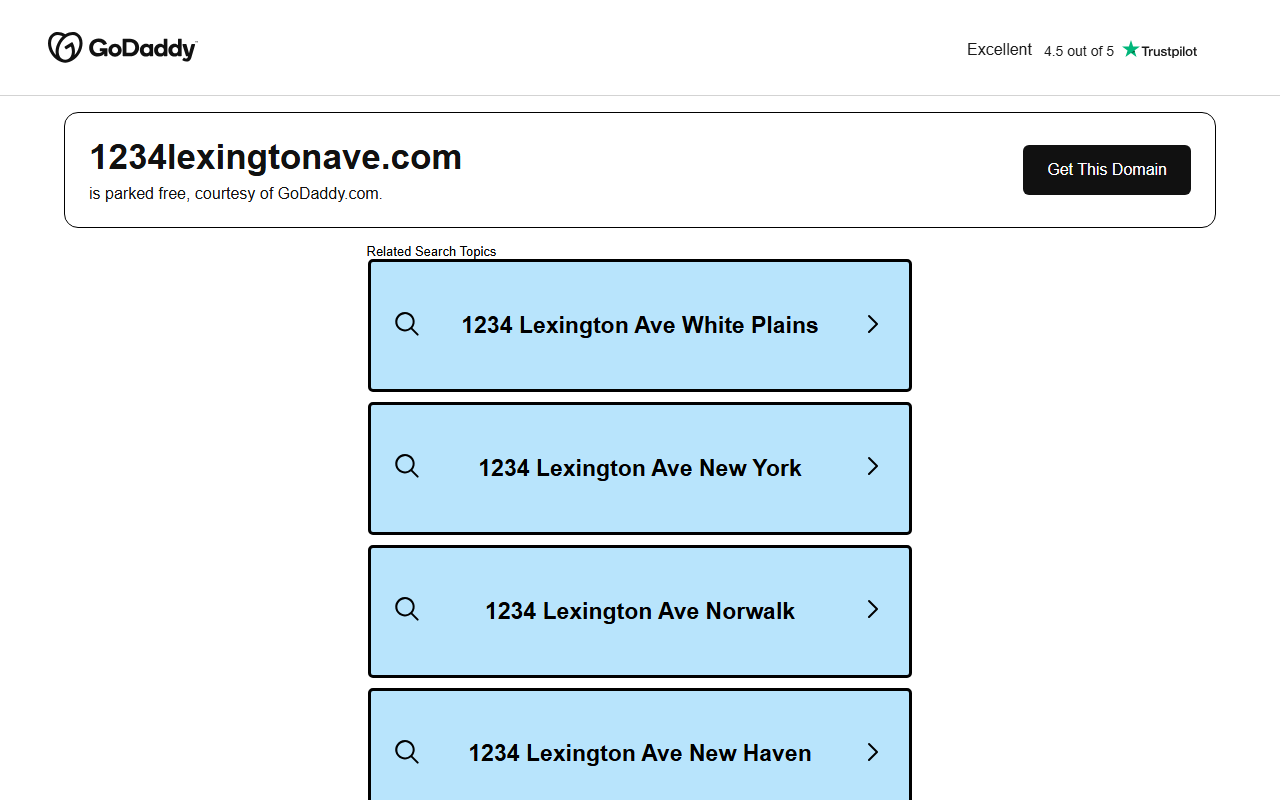 1234lexingtonave.com screenshot