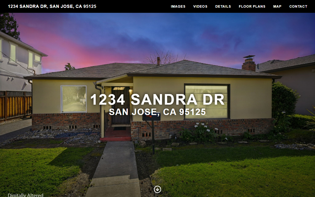 1234sandradr.com screenshot