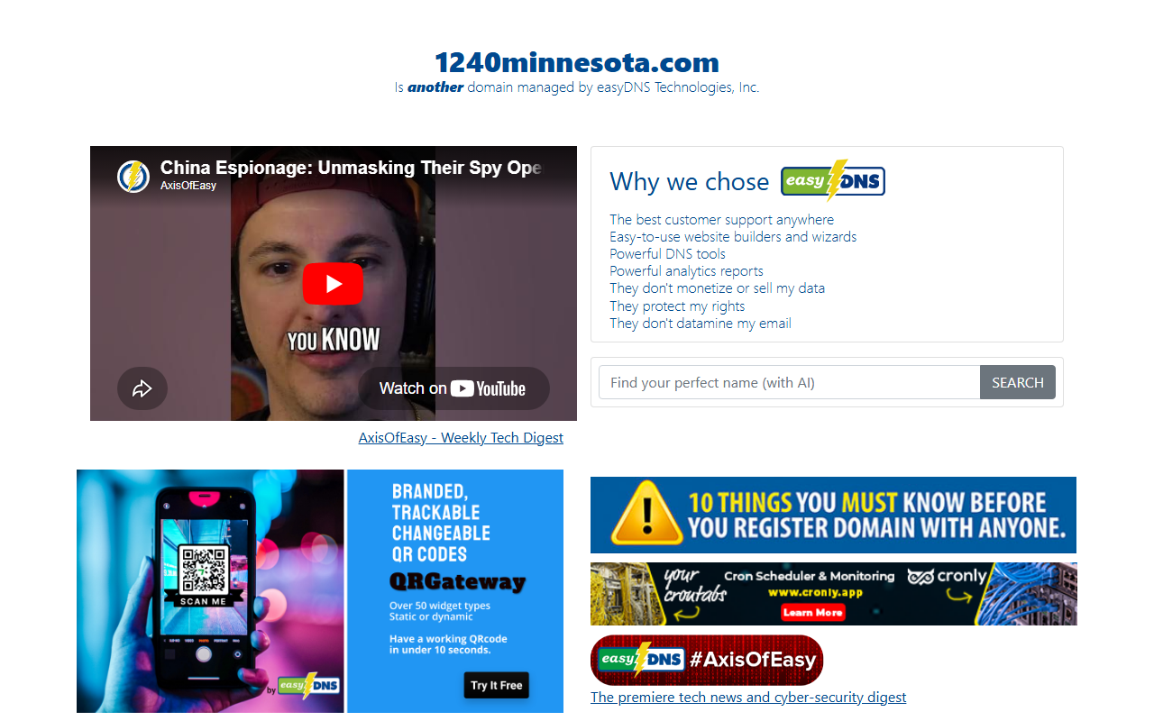 1240minnesota.com screenshot