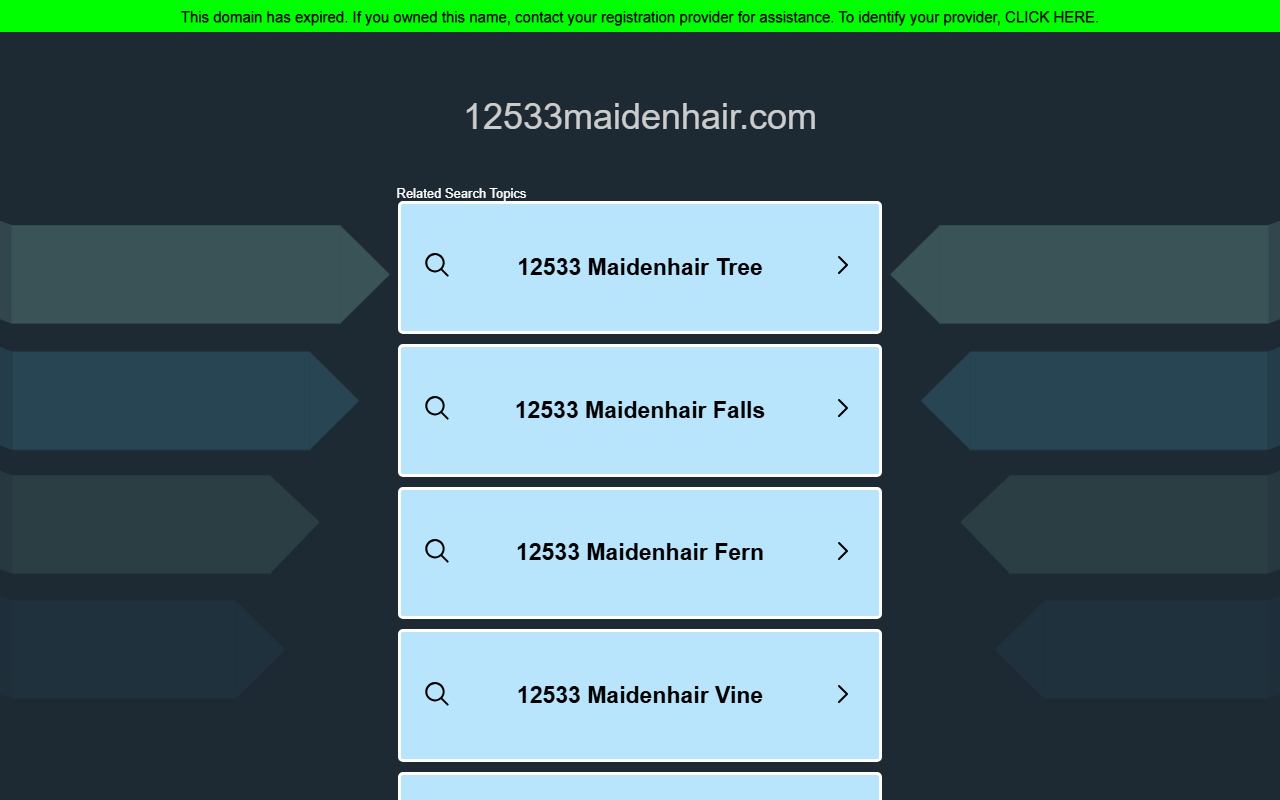 12533maidenhair.com screenshot