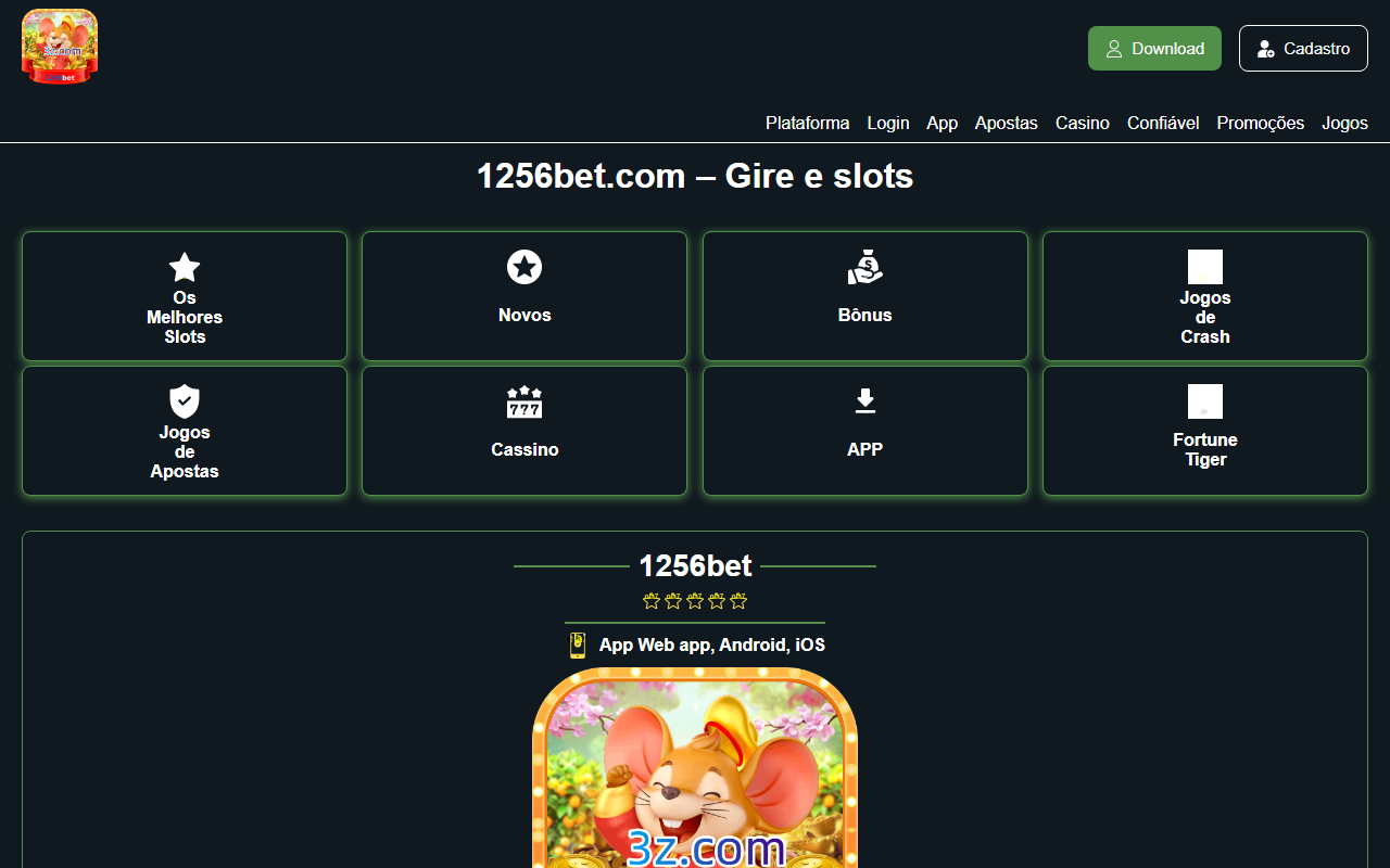 1256bet-1256bet.com screenshot