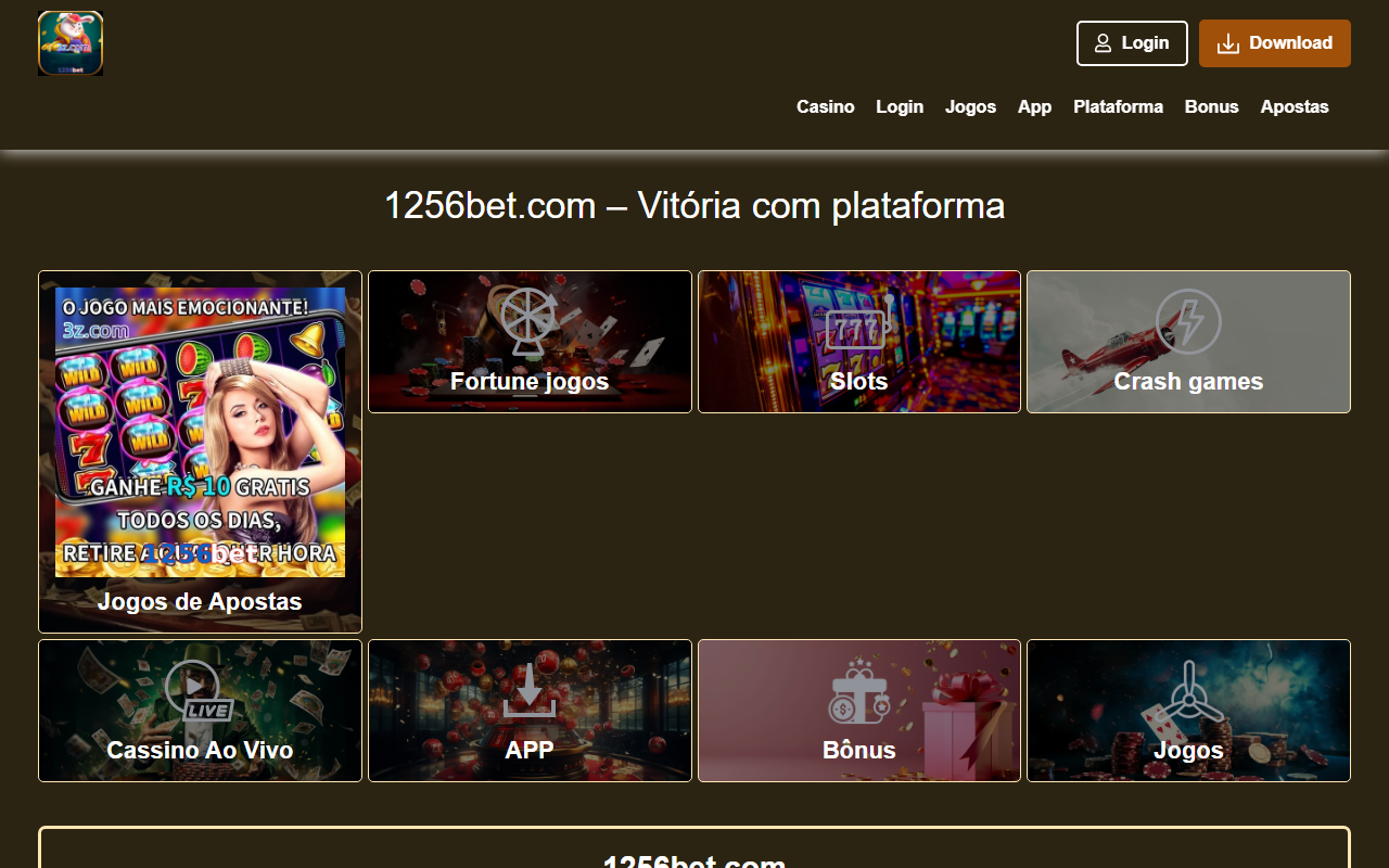 1256bet-games.com screenshot