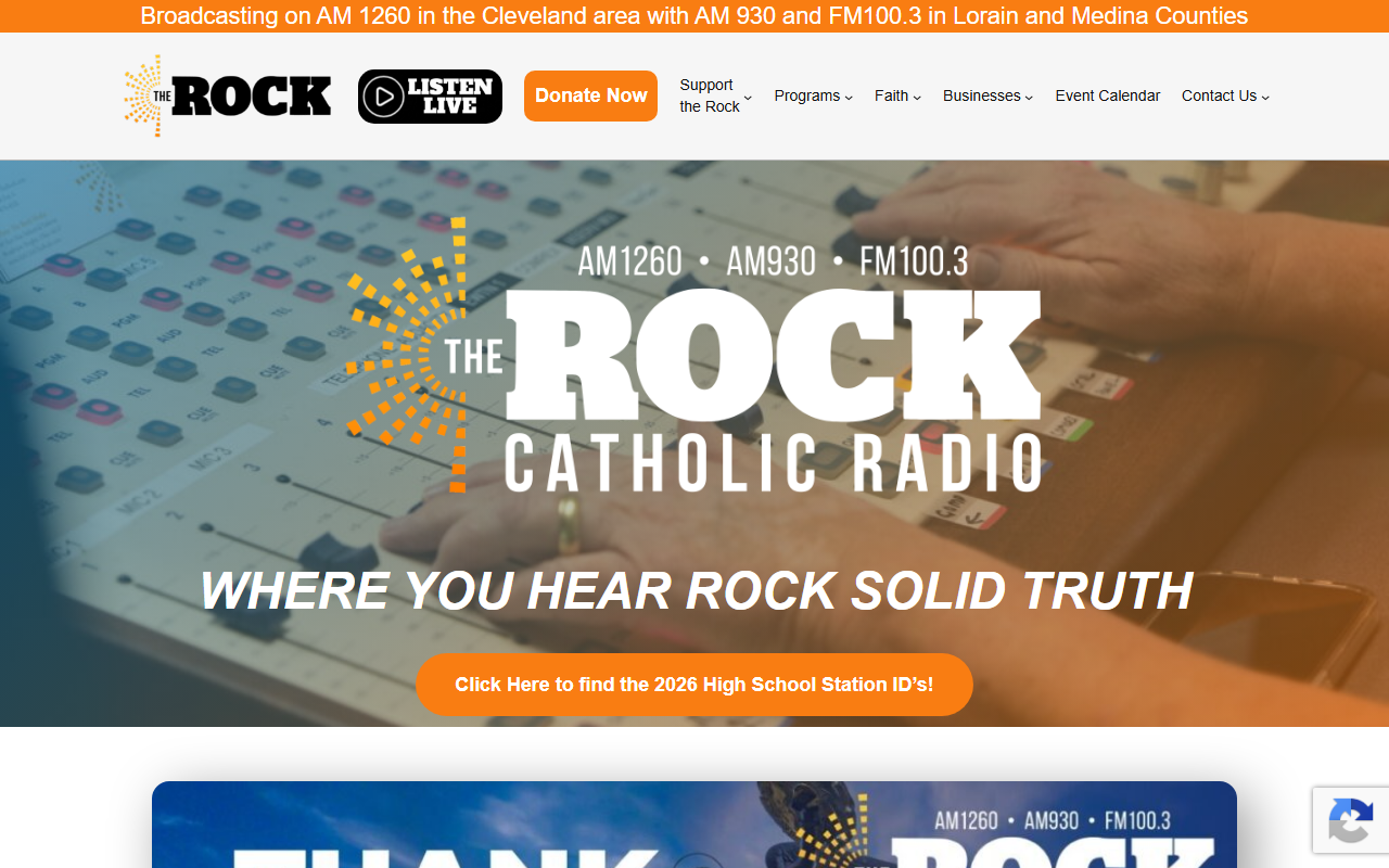 1260therock.com screenshot