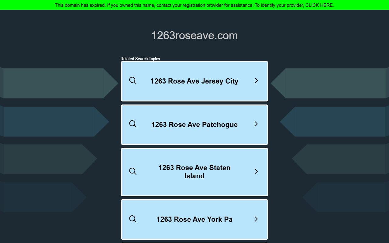 1263roseave.com screenshot