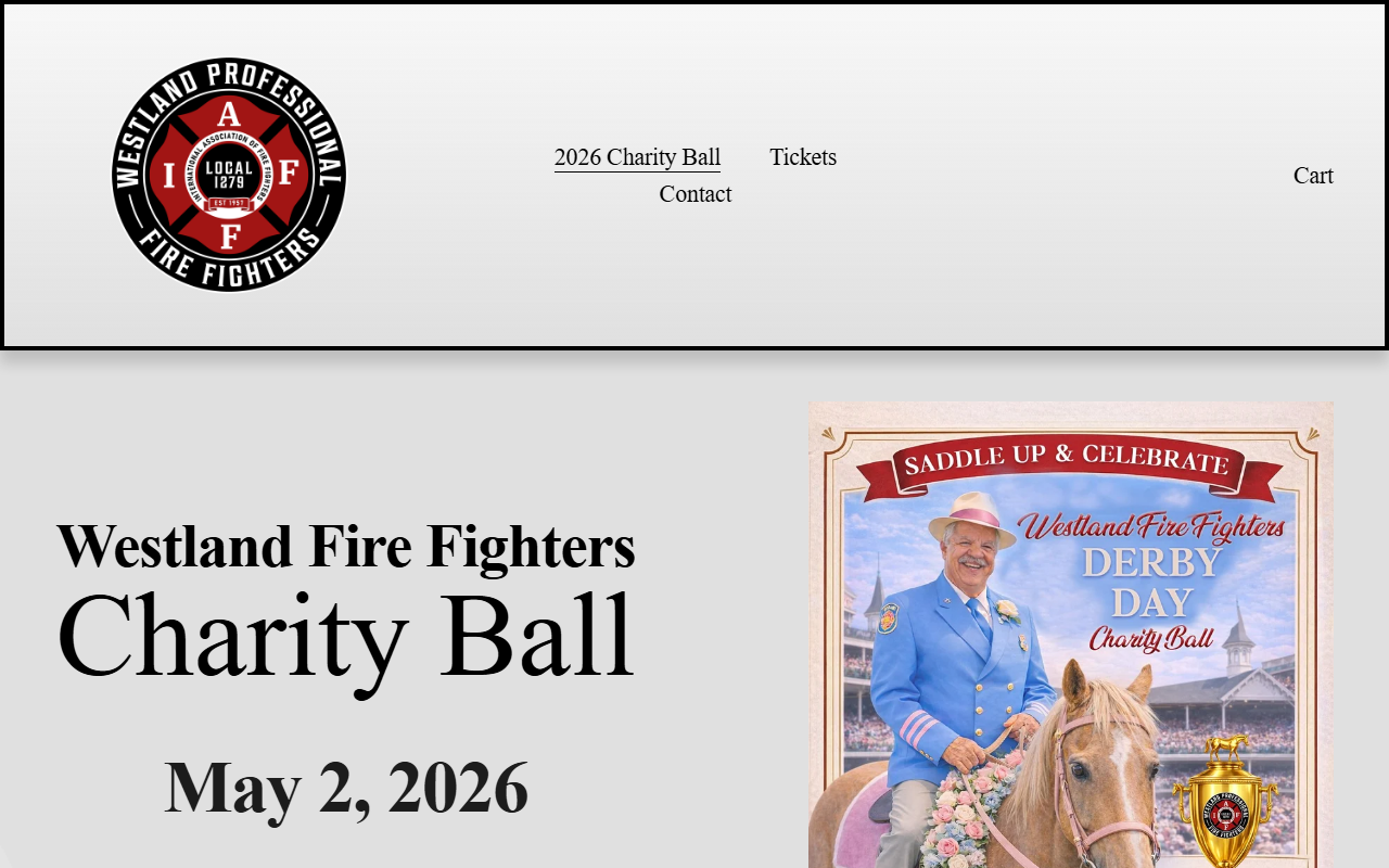 1279charityball.com screenshot