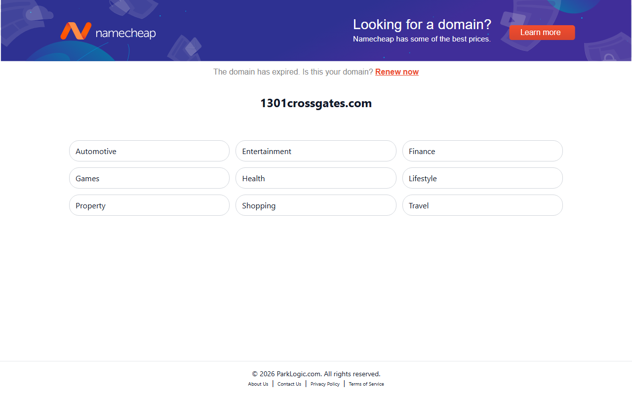 1301crossgates.com screenshot