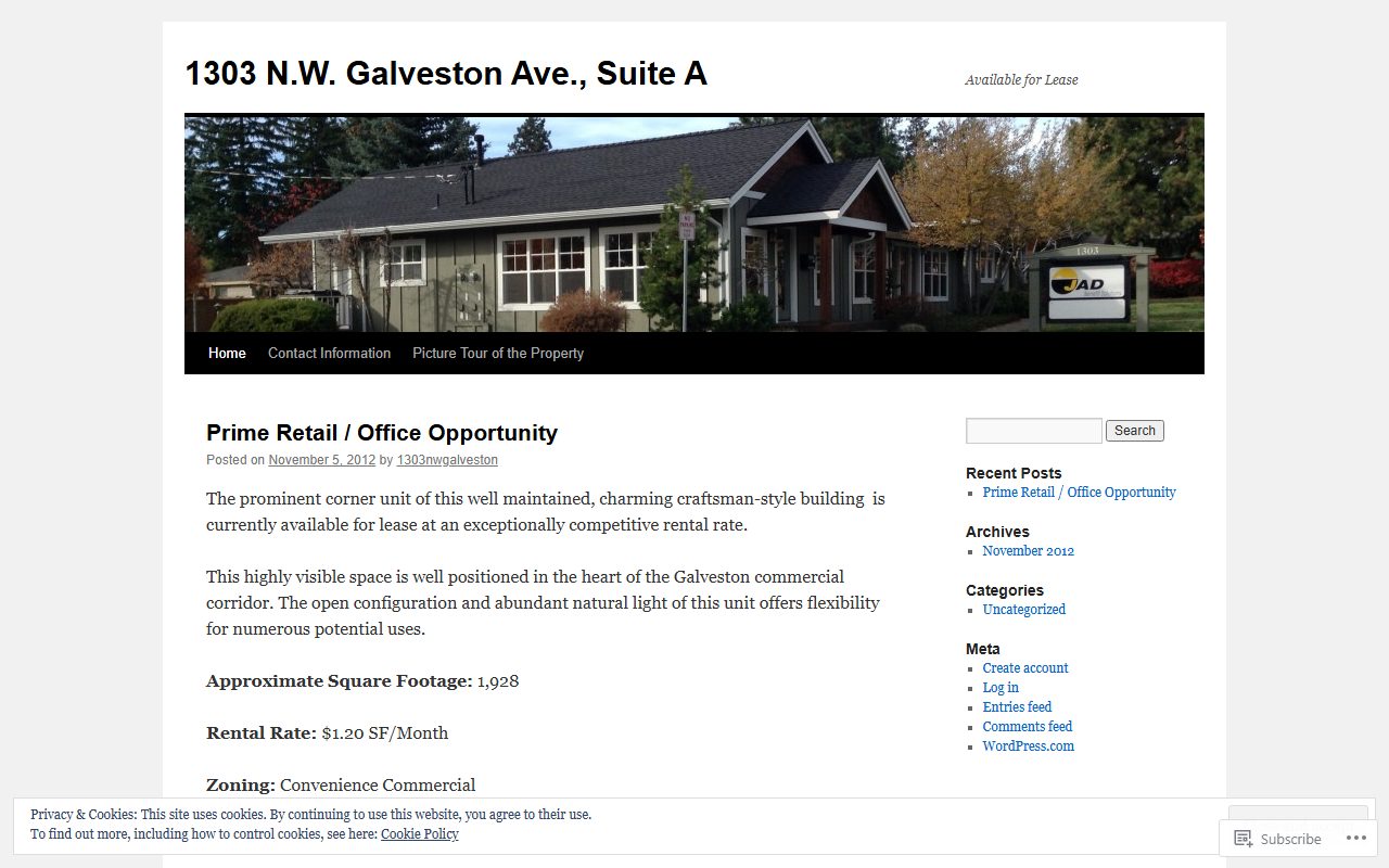 1303nwgalveston.com screenshot
