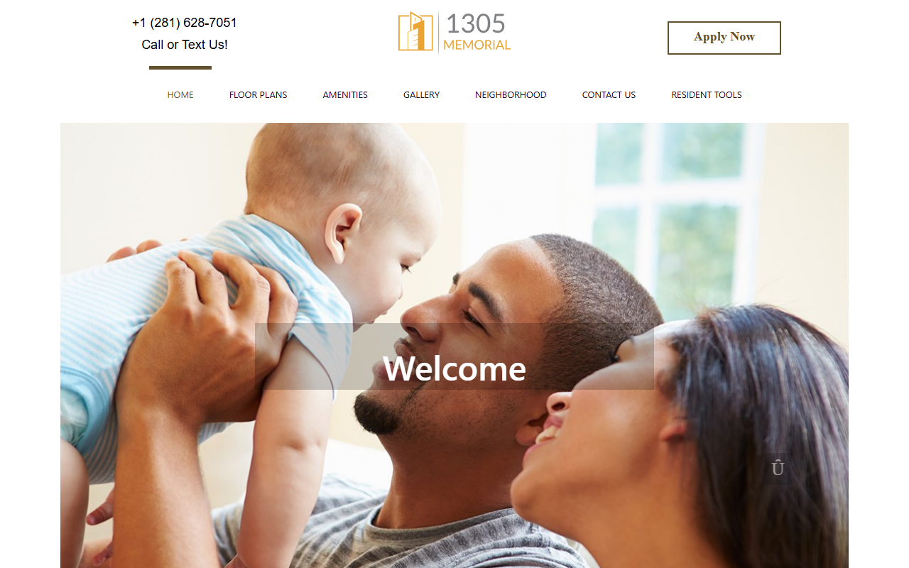 1305memorial.com screenshot