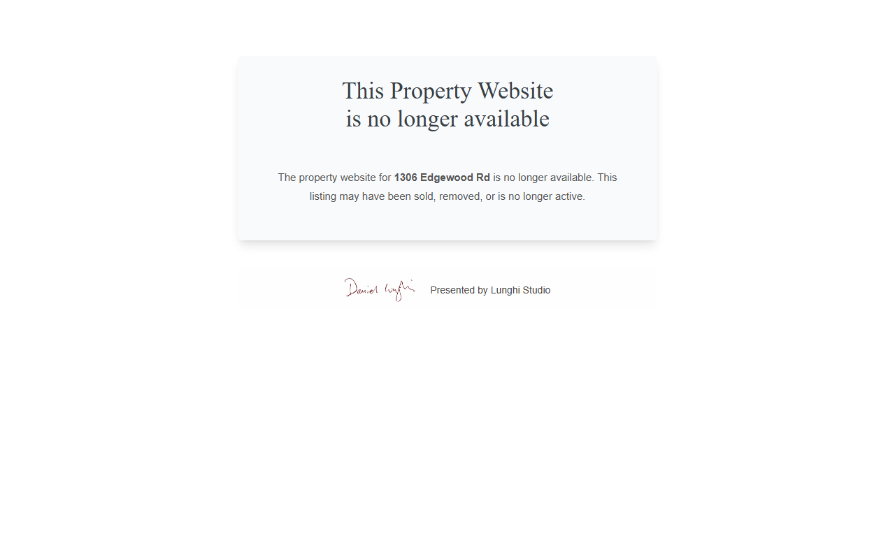 1306edgewood.com screenshot