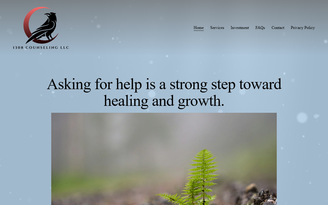 1308counseling.com screenshot