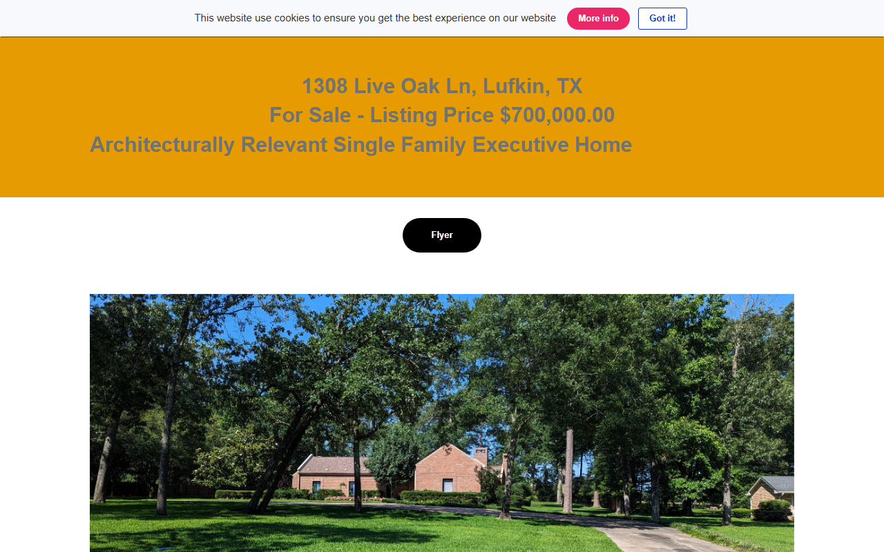 1308liveoak.com screenshot