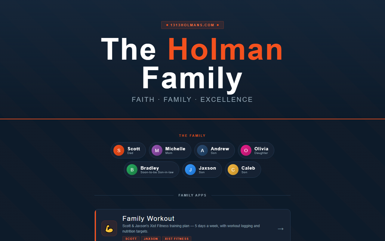 1313holmans.com screenshot