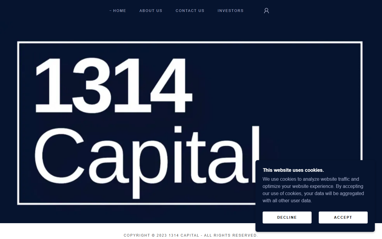 1314capital.com screenshot